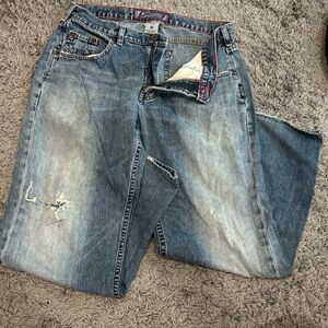 VINTAGE SILVER JEANS